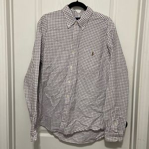 Mens Ralph Lauren slim fit stretch Oxford